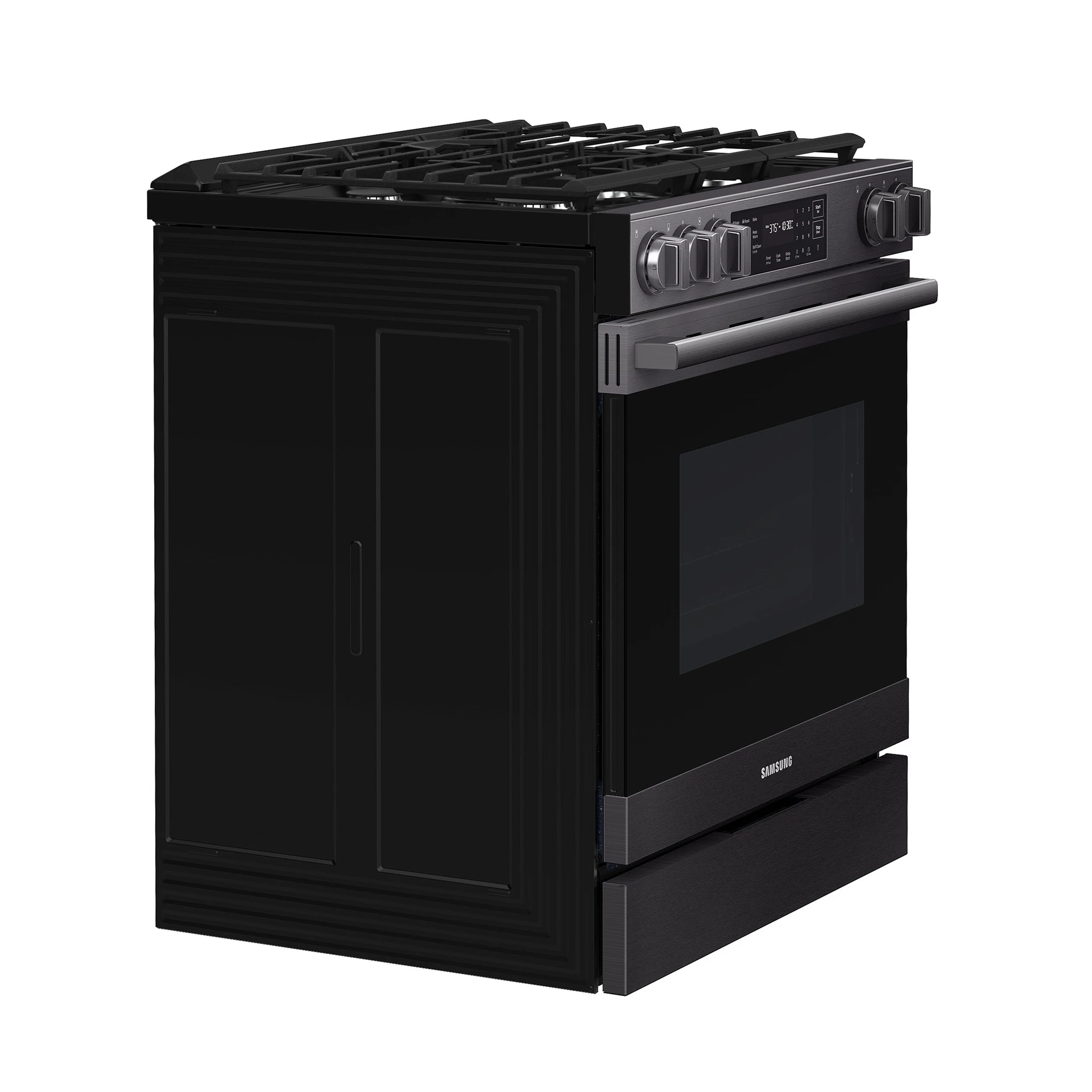 Bespoke Smart Slide-in Gas Range Pro Style Design | Air Fry Max True Convection NSG80H60SEAA