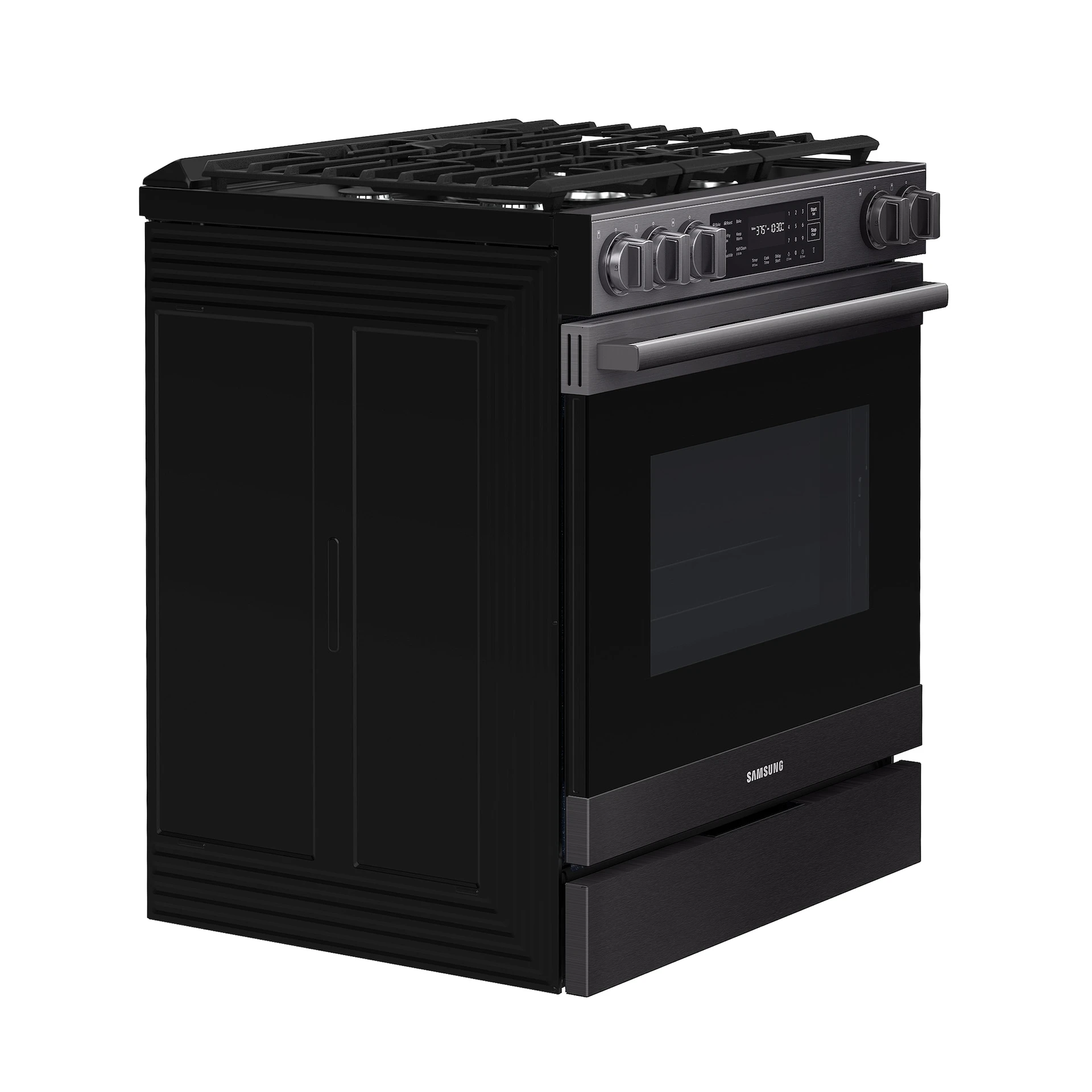 Bespoke Smart Slide-in Gas Range Pro Style Design | Air Fry Max True Convection NSG80H60SEAA