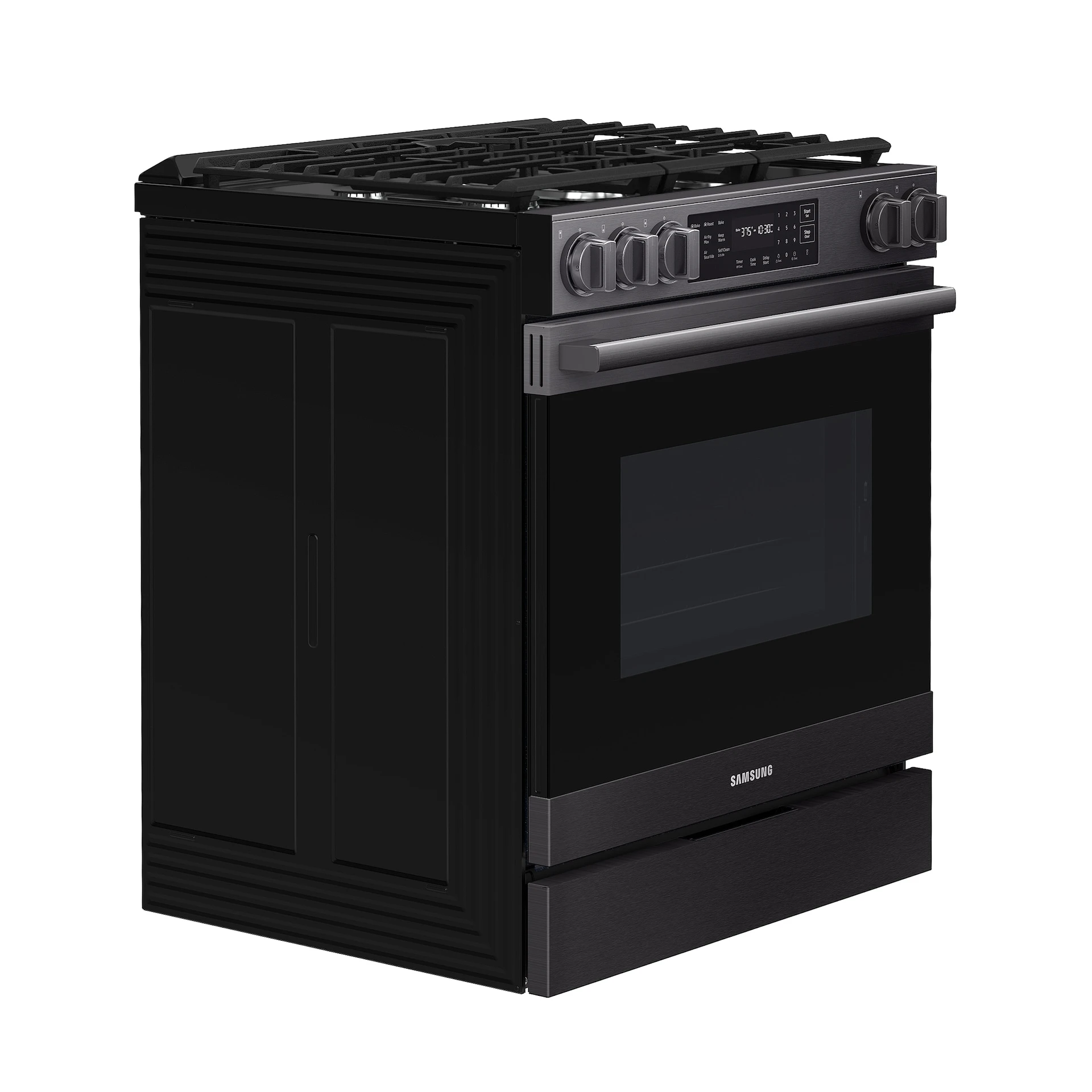 Bespoke Smart Slide-in Gas Range Pro Style Design | Air Fry Max True Convection NSG80H60SEAA