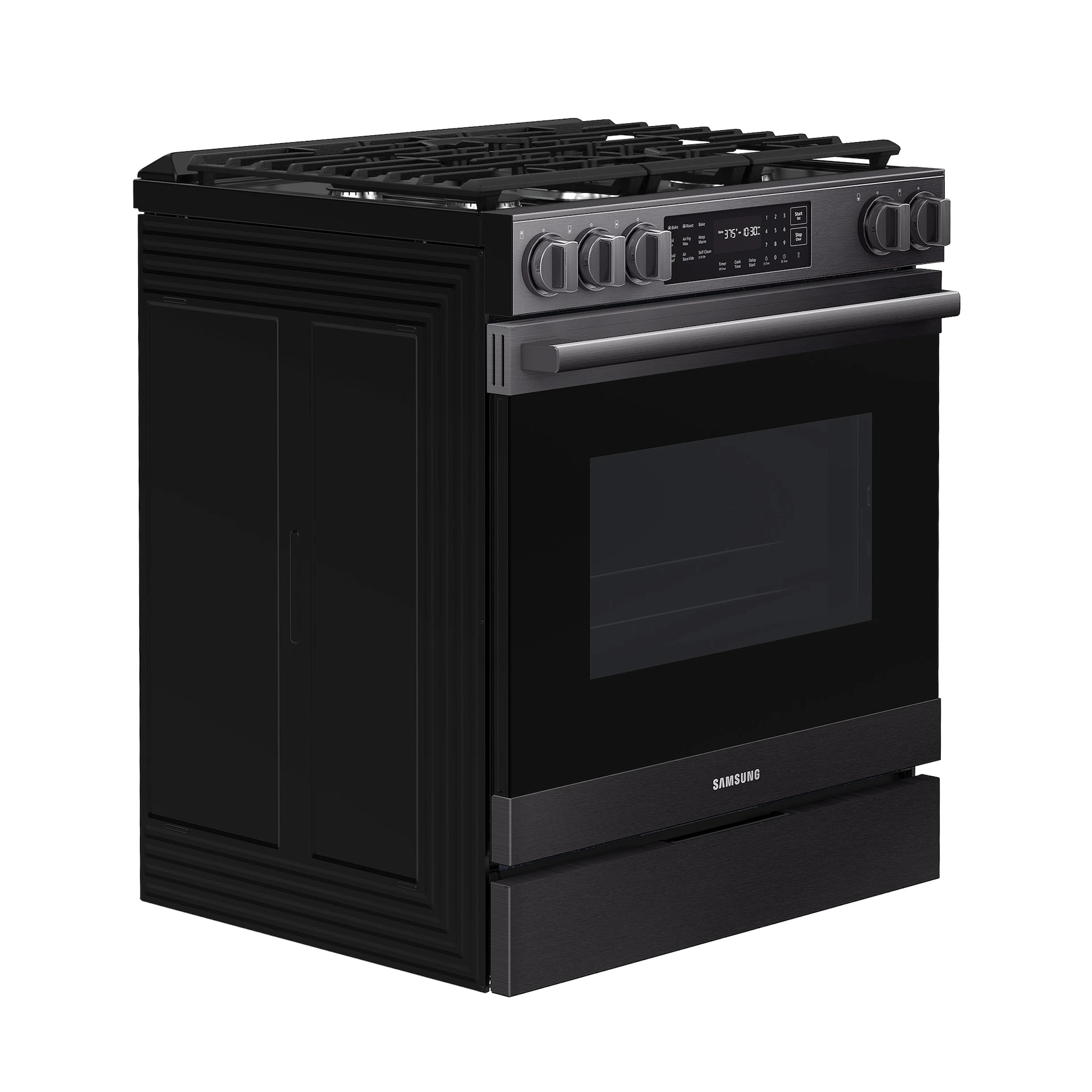 Bespoke Smart Slide-in Gas Range Pro Style Design | Air Fry Max True Convection NSG80H60SEAA