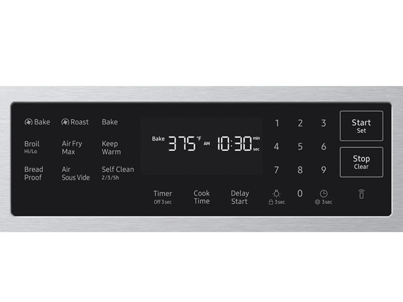 Bespoke Smart Slide-in Gas Range Pro Style Design | Air Fry Max True Convection NSG80H60SRAA