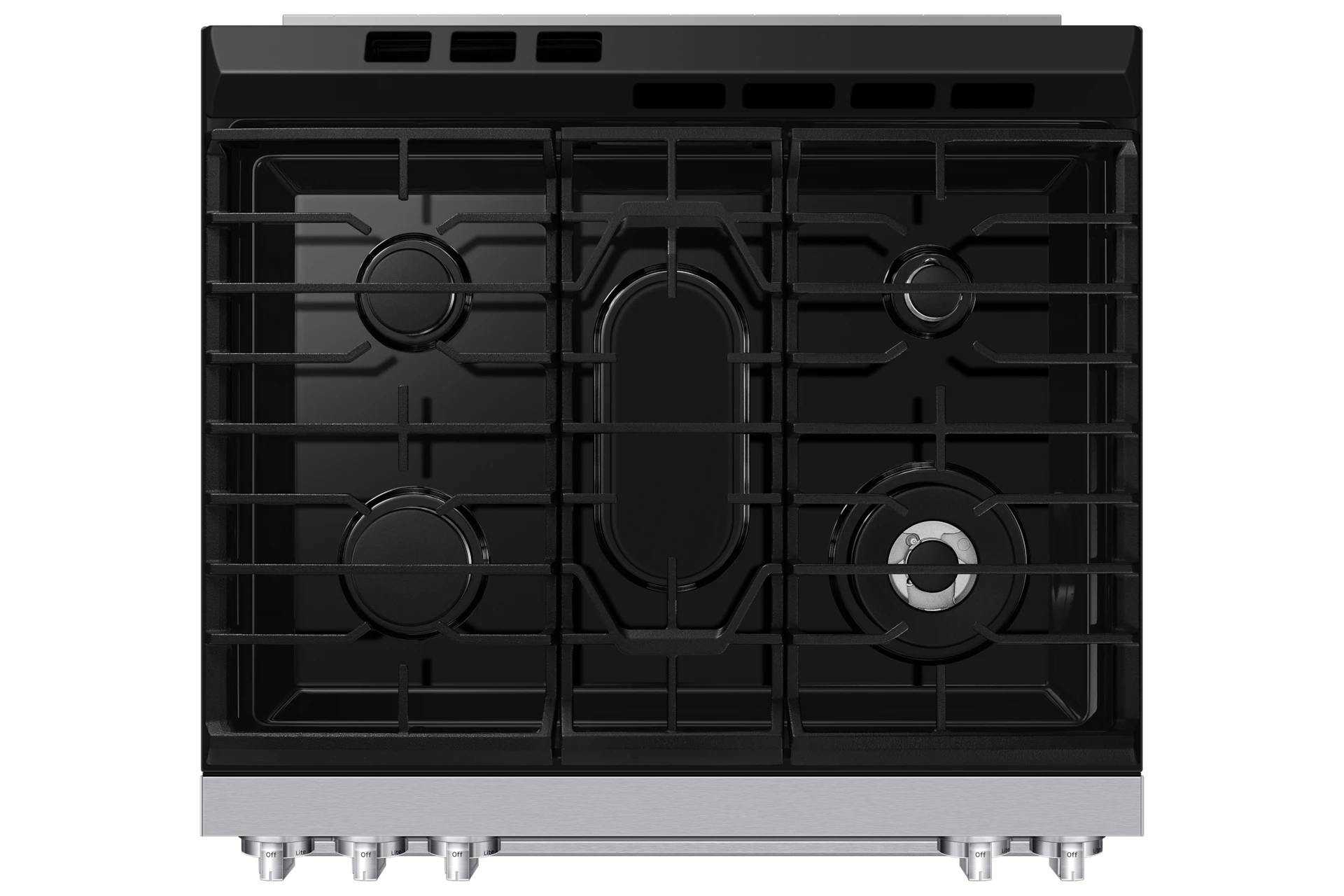 Bespoke Smart Slide-in Gas Range Pro Style Design | Air Fry Max True Convection NSG80H60SRAA