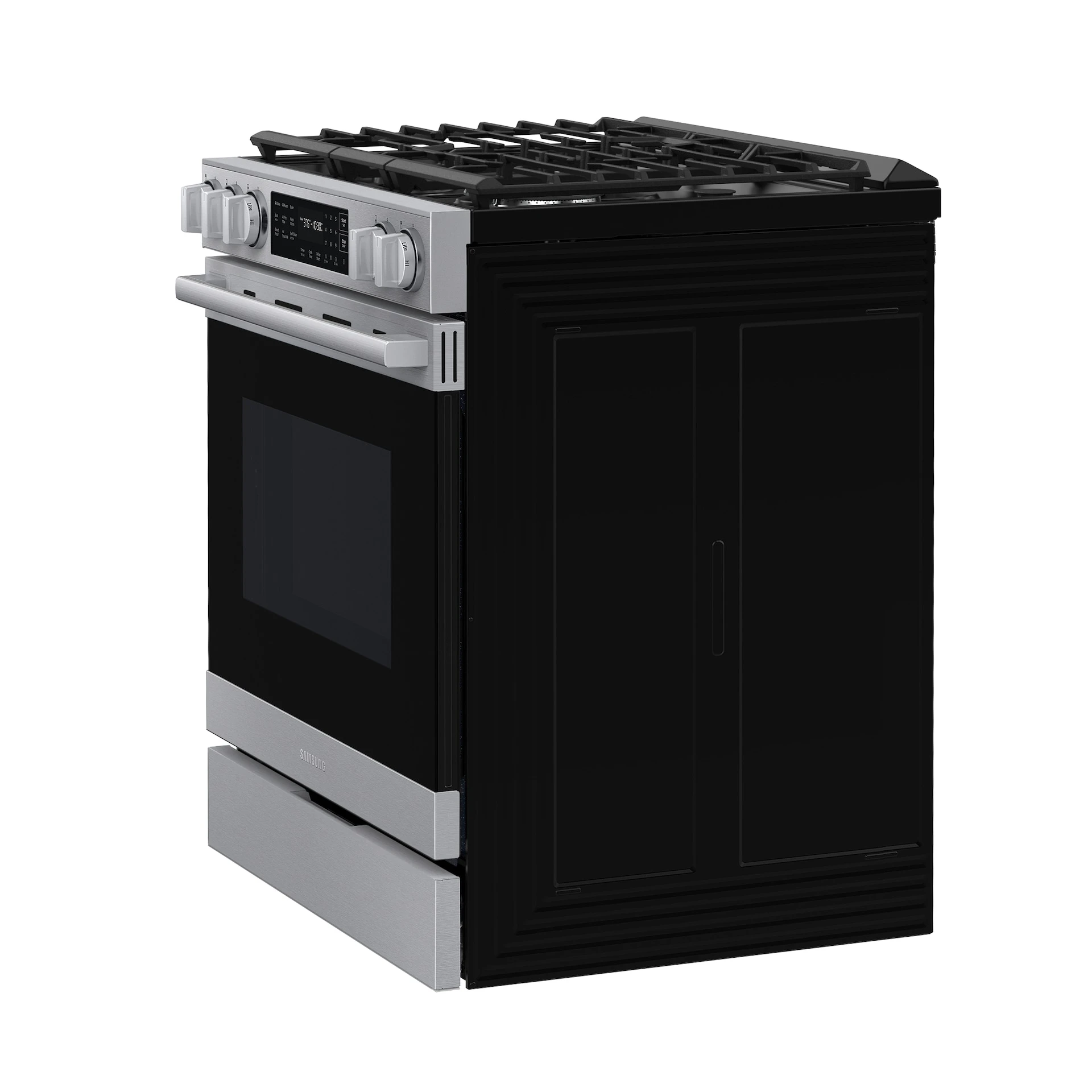Bespoke Smart Slide-in Gas Range Pro Style Design | Air Fry Max True Convection NSG80H60SRAA