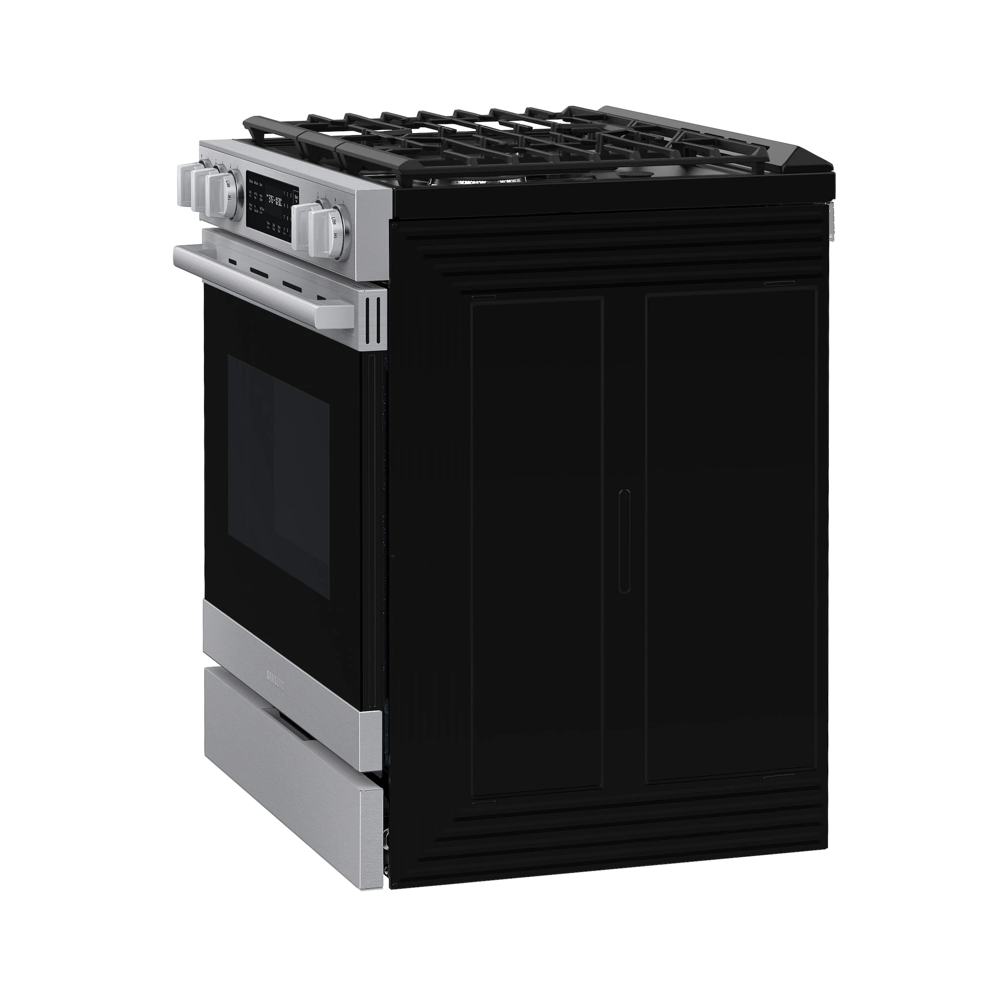 Bespoke Smart Slide-in Gas Range Pro Style Design | Air Fry Max True Convection NSG80H60SRAA
