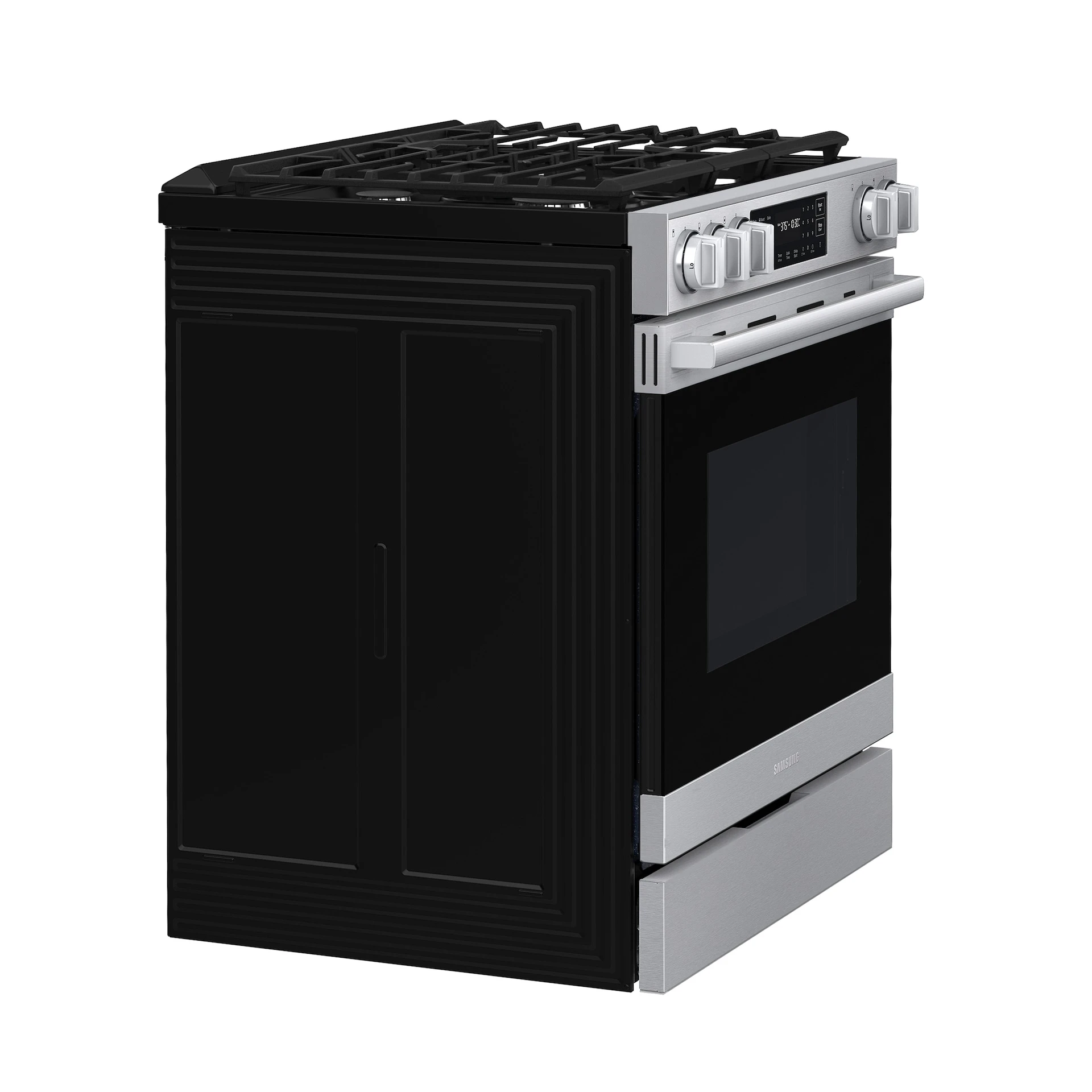 Bespoke Smart Slide-in Gas Range Pro Style Design | Air Fry Max True Convection NSG80H60SRAA