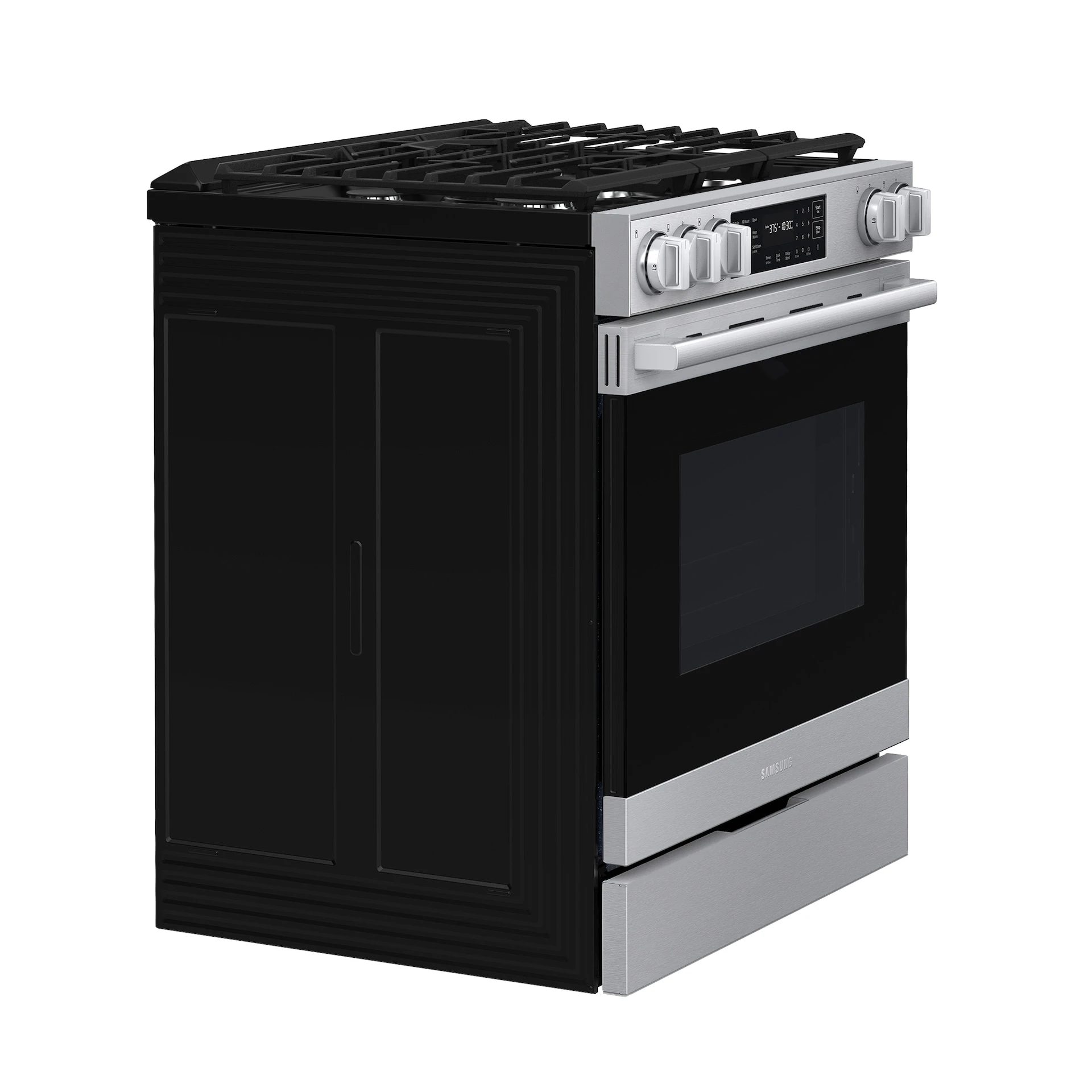 Bespoke Smart Slide-in Gas Range Pro Style Design | Air Fry Max True Convection NSG80H60SRAA
