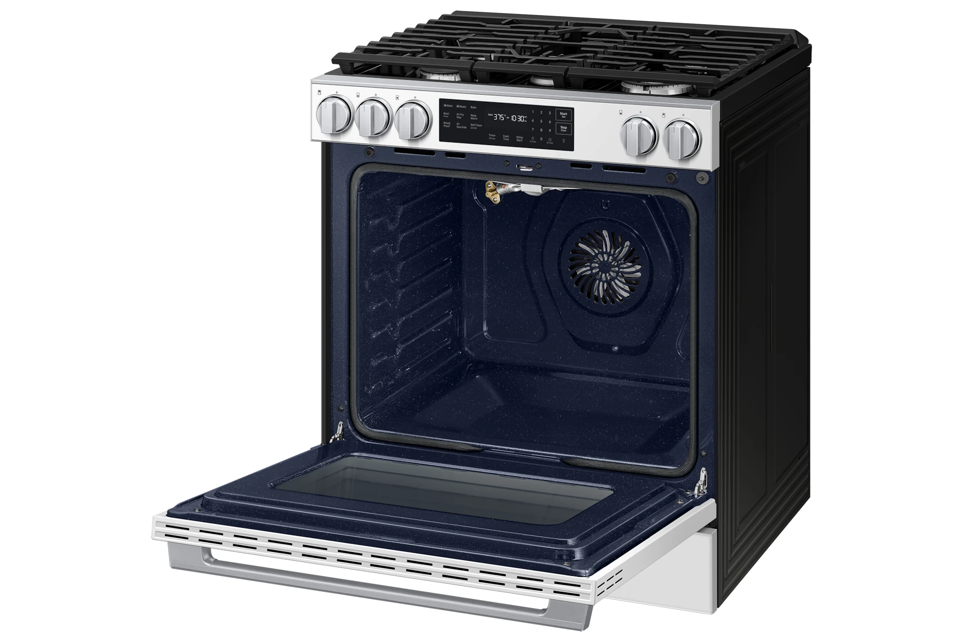 Bespoke Smart Slide-in Gas Range Pro Style Design | Air Fry Max True Convection NSG80H60SWAA