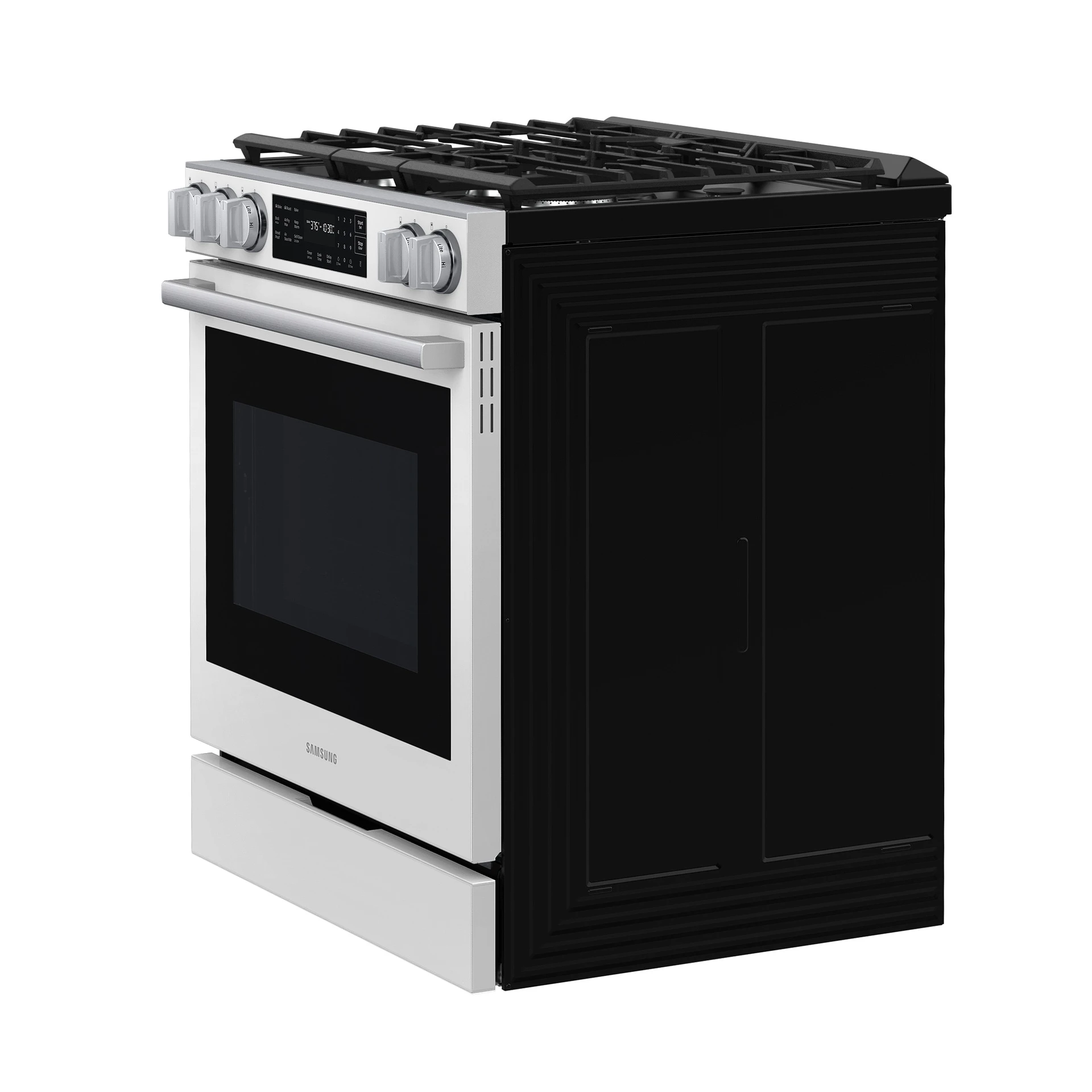 Bespoke Smart Slide-in Gas Range Pro Style Design | Air Fry Max True Convection NSG80H60SWAA