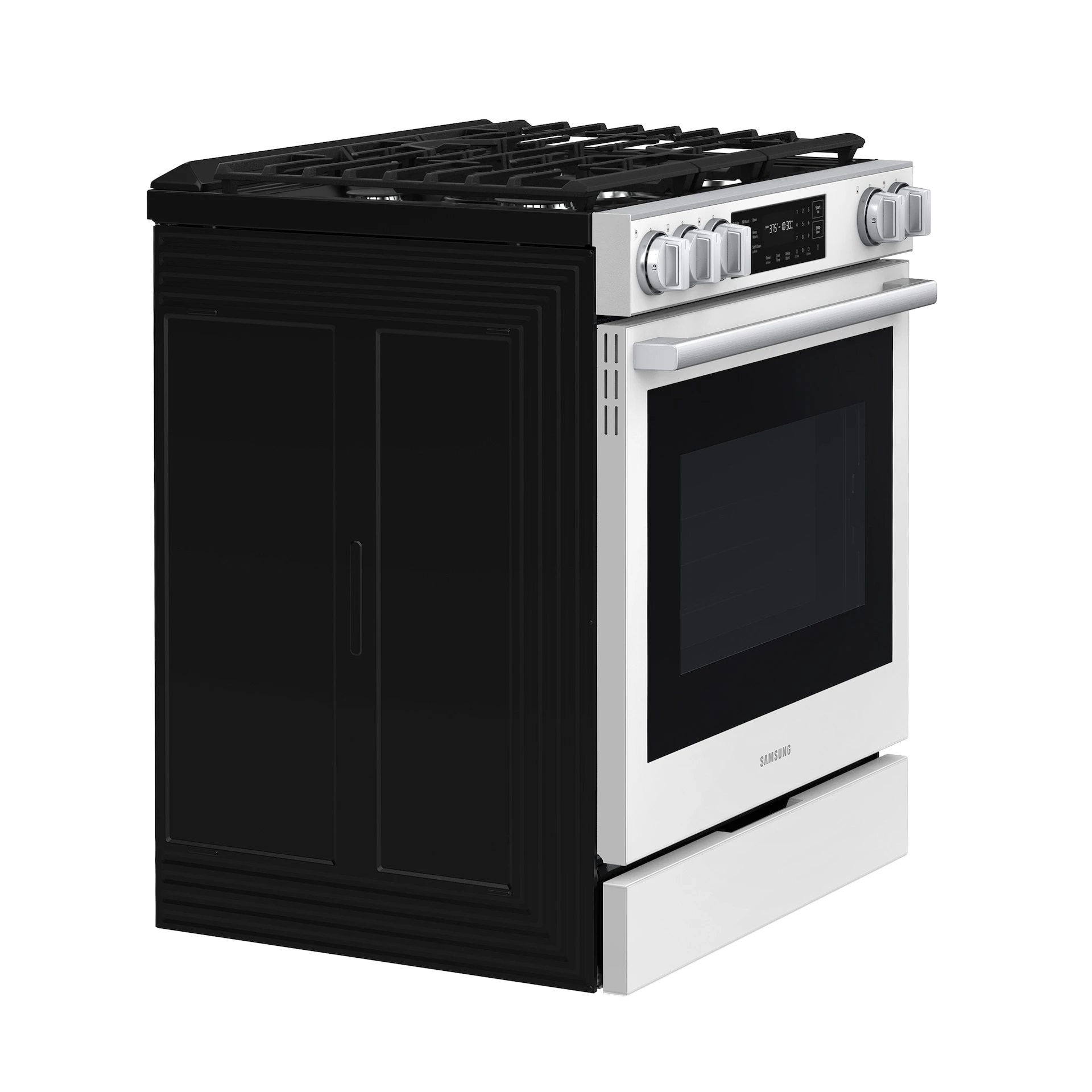 Bespoke Smart Slide-in Gas Range Pro Style Design | Air Fry Max True Convection NSG80H60SWAA