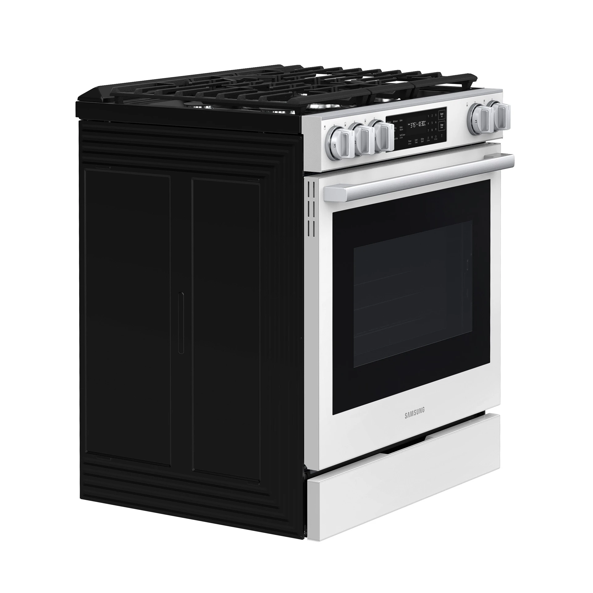 Bespoke Smart Slide-in Gas Range Pro Style Design | Air Fry Max True Convection NSG80H60SWAA
