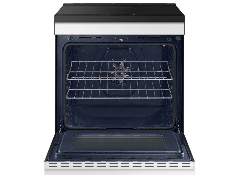 Bespoke Slide-in Induction Range Anti-Scratch Glass Cooktop | Wi-Fi | 6.3 cu.ft. NSI6DB930012AA