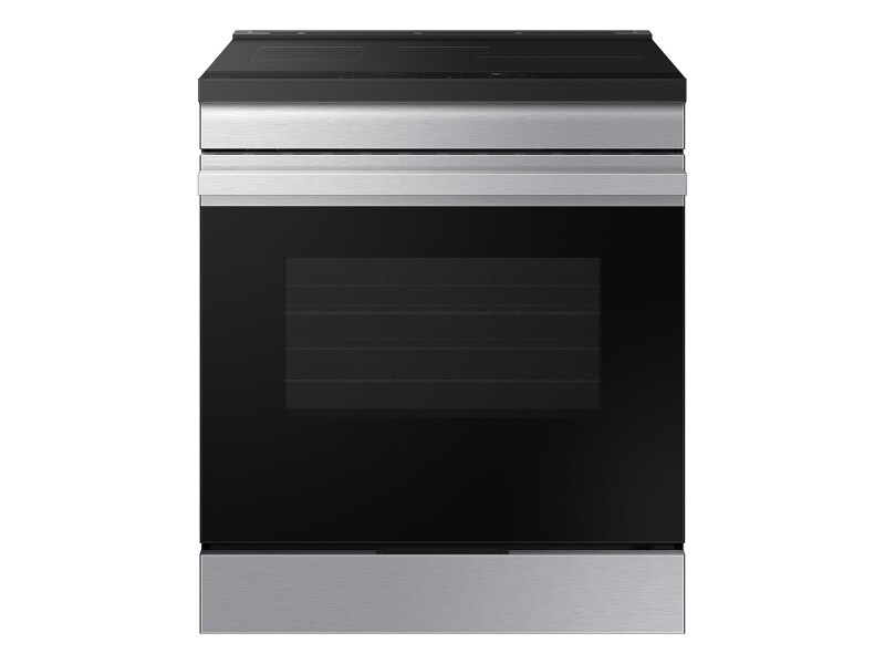 Bespoke Slide-in Induction Range Anti-Scratch Glass Cooktop | Wi-Fi | 6.3 cu.ft. NSI6DG9300SRAA