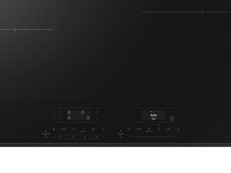 Bespoke Slide-in Induction Range Anti-Scratch Glass Cooktop | Wi-Fi | 6.3 cu.ft. NSI6DG9300SRAA