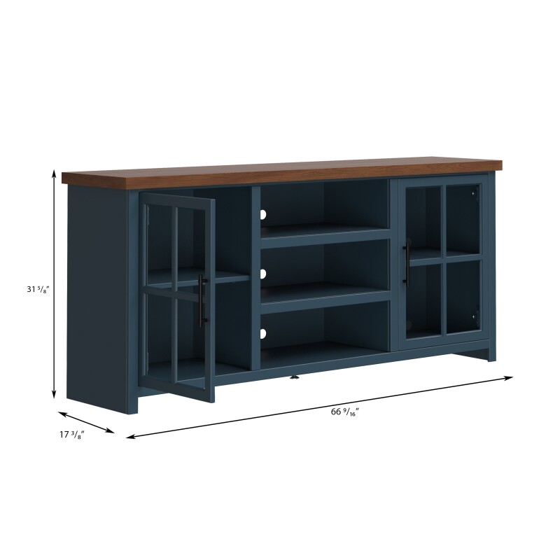 Nantucket 67" Tv Console NT1210BWK