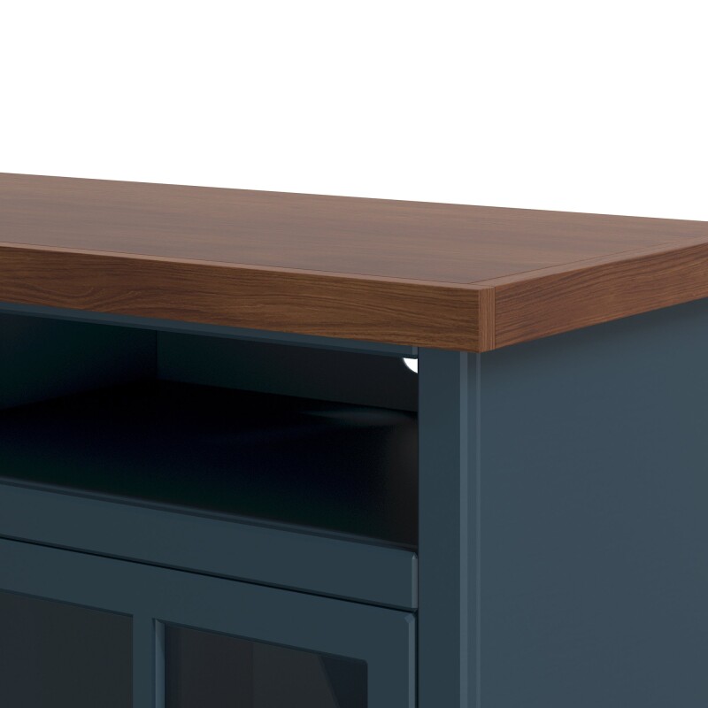 Nantucket 74" Fireplace Console NT5110BWK