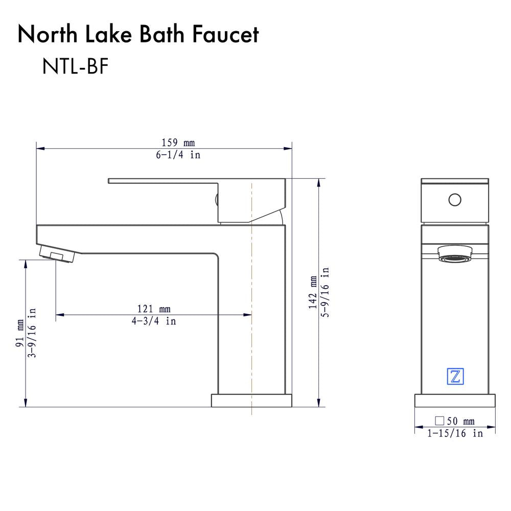 North Lake Bath Faucet NTLBFCH