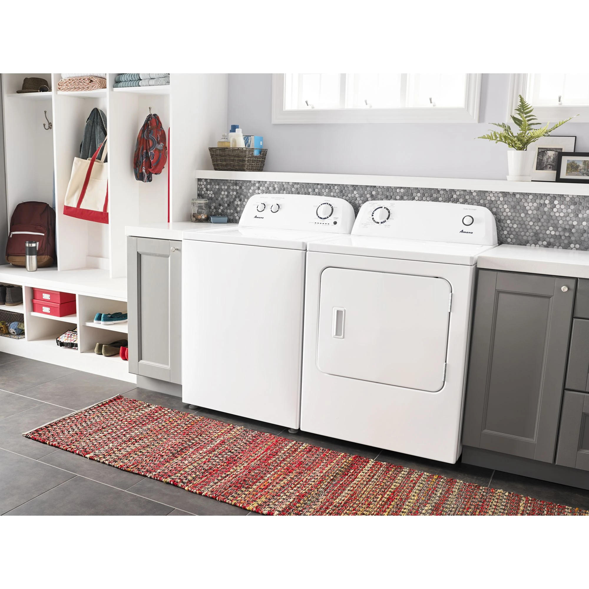 3.5 cu. ft. Top-Load Washer with Dual Action Agitator NTW4516FW