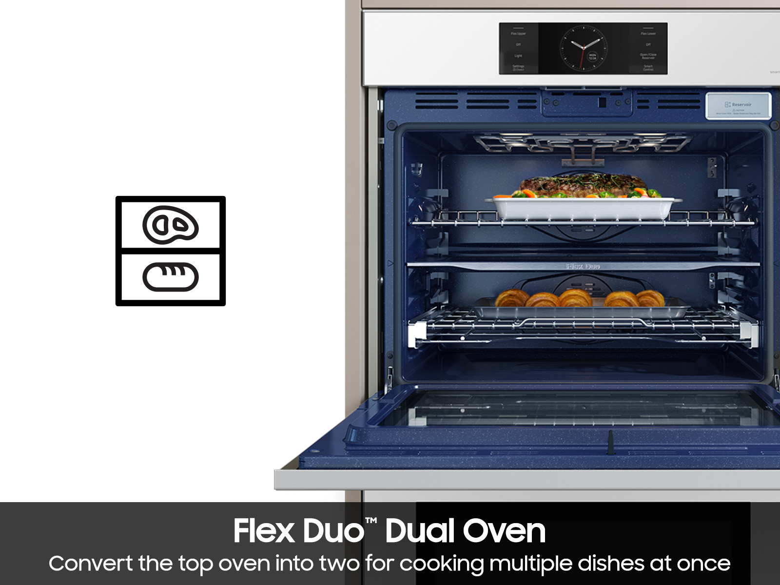 Bespoke Double Wall Oven NV51CB700D12AA