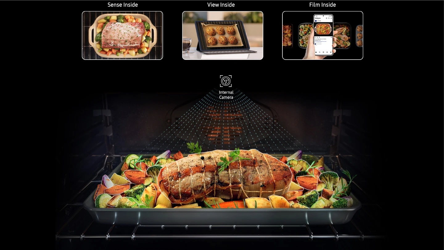AI Pro Cooking™ Camera – View Inside & Film Inside