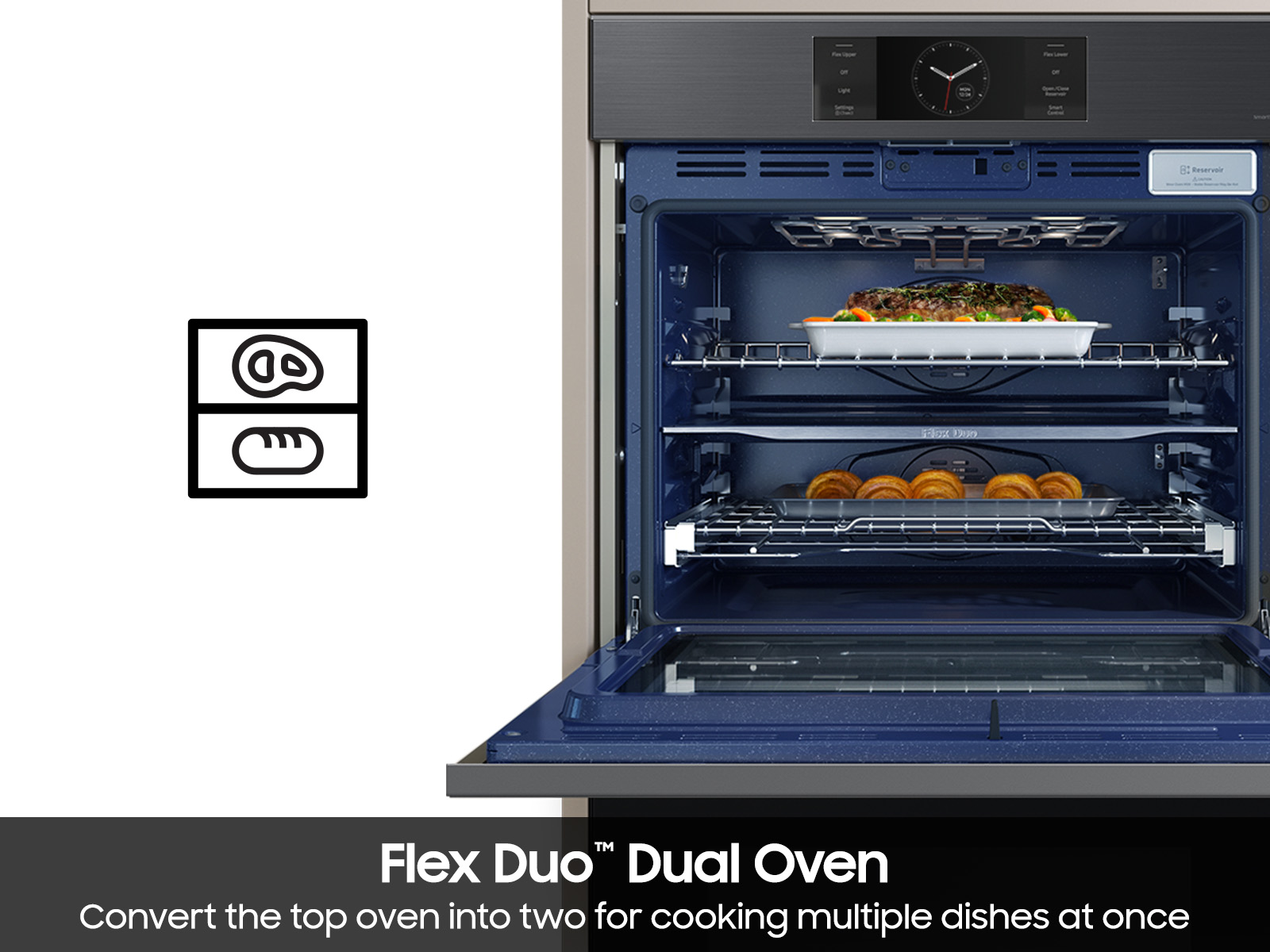 Bespoke Double Wall Oven NV51CG700DMTAA