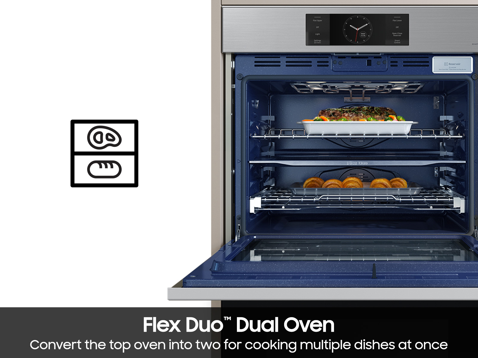 Bespoke Double Wall Oven NV51CG700DSRAA