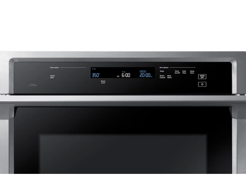 30" Smart Single Wall Oven with Steam Cook NV51K6650SSAA
