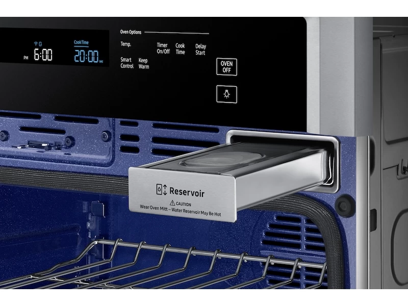 30" Smart Single Wall Oven with Steam Cook NV51K6650SSAA