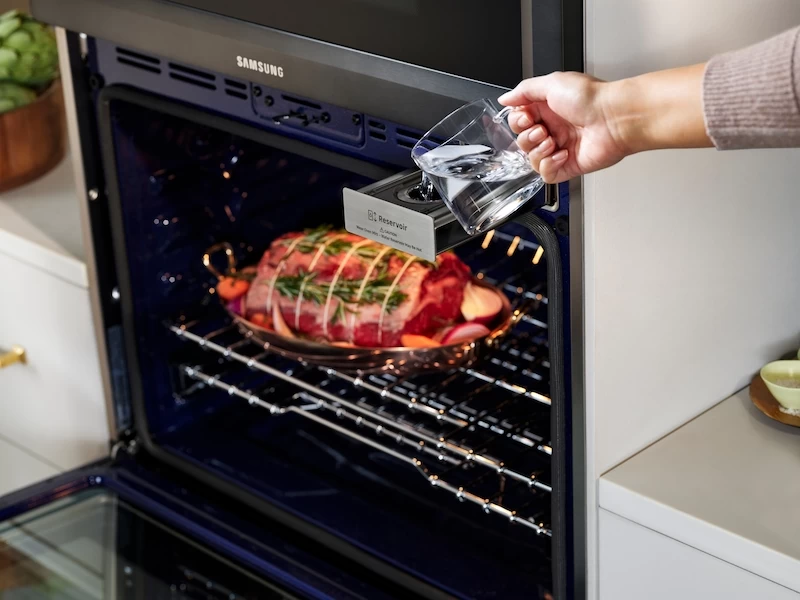 30" Smart Double Wall Oven with Flex Duo™ in Stainless Steel NV51K7770DSAA