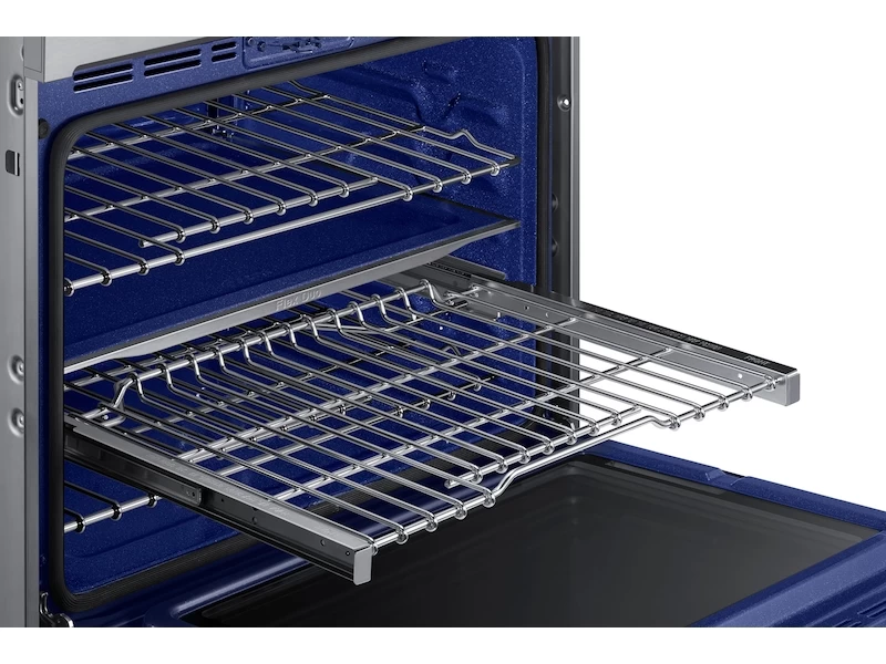 30" Smart Double Wall Oven with Flex Duo™ in Stainless Steel NV51K7770DSAA