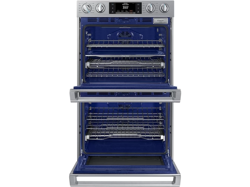 30" Smart Double Wall Oven with Flex Duo™ in Stainless Steel NV51K7770DSAA