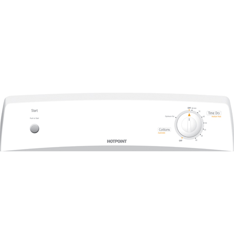 5.8 Cu. Ft. Extra-Large Capacity Electric Dryer NVLR223EGWW, product image 2 of 4