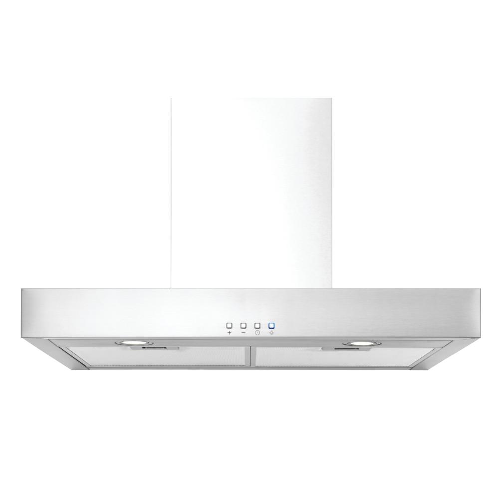 NuTone 30-In. Convertible Wall Mount T-Style Chimney Range Hood with LED Light in Stainless Steel NW330SS