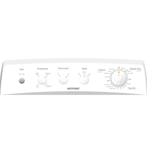 6.0 Cu. Ft. Extra-Large Capacity Electric Dryer NWXR483EGWW, product image 3 of 5