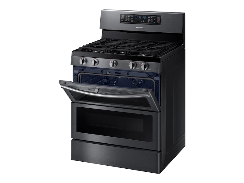 5.8 cu ft. Smart Freestanding Gas Range with Flex Duo & Dual Door NX58K7850SGAA