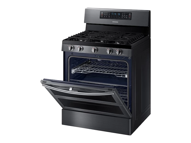 5.8 cu ft. Smart Freestanding Gas Range with Flex Duo & Dual Door NX58K7850SGAA