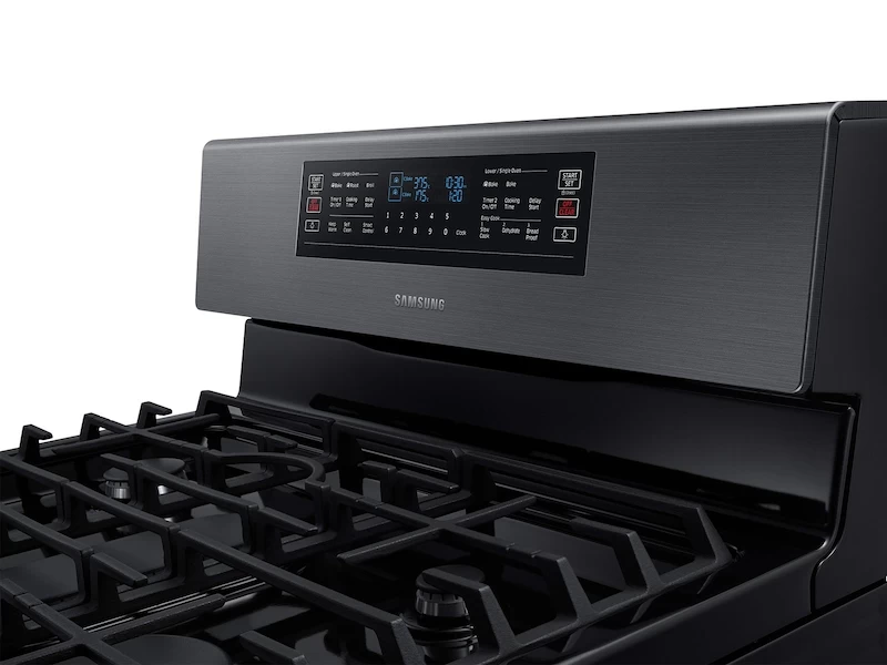 5.8 cu ft. Smart Freestanding Gas Range with Flex Duo & Dual Door NX58K7850SGAA