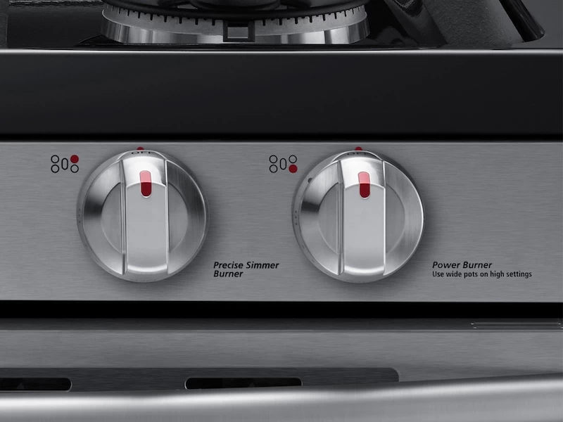 5.8 cu ft. Smart Freestanding Gas Range with Flex Duo & Dual Door NX58K7850SSAA
