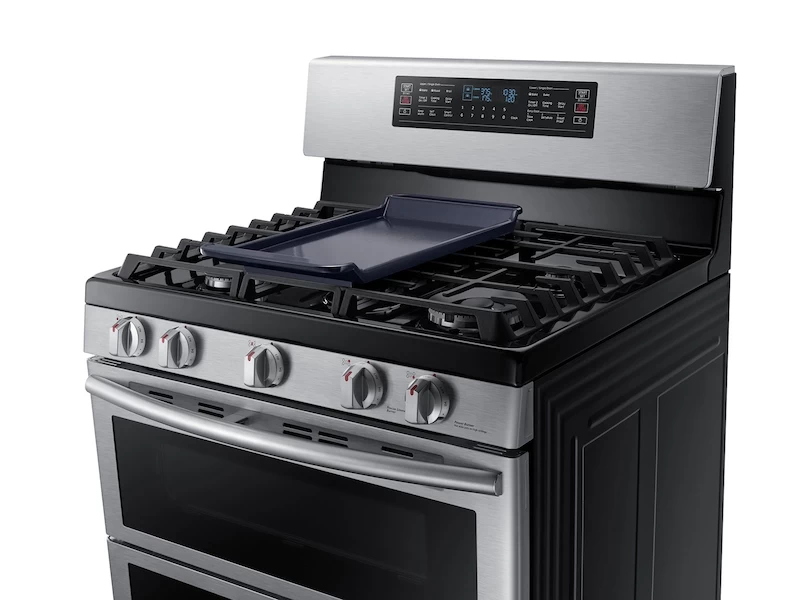 5.8 cu ft. Smart Freestanding Gas Range with Flex Duo & Dual Door NX58K7850SSAA