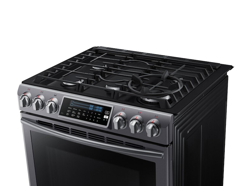 5.8 cu. ft. Slide-In Gas Range with True Convection NX58K9500WGAA