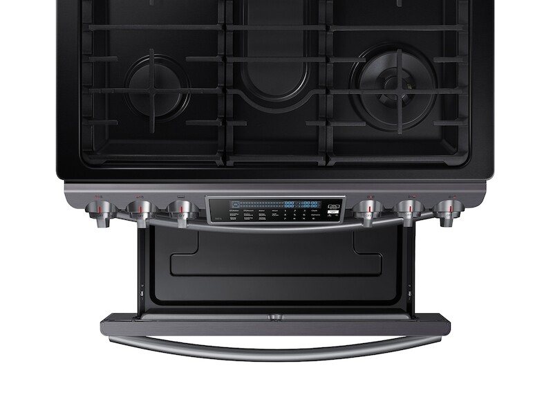 5.8 cu. ft. Slide-In Gas Range with True Convection NX58K9500WGAA
