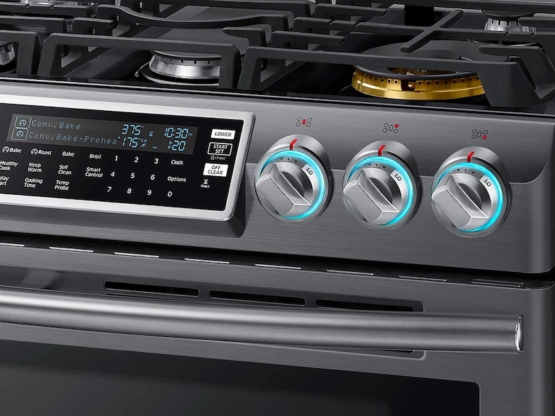 5.8 cu. ft. Slide-In Gas Range with Flex Duo & Dual Door view 5