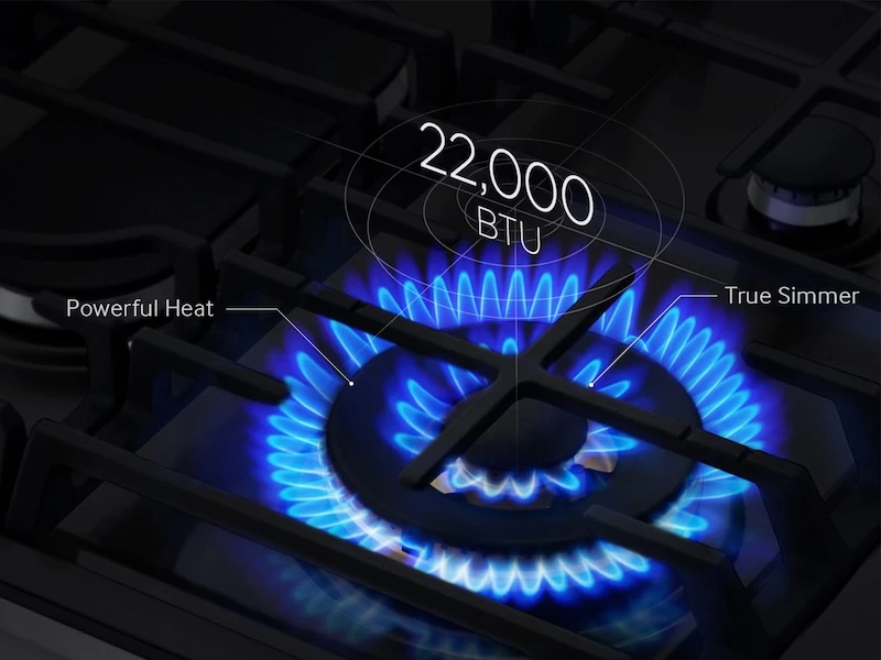 5.8 cu. ft. Slide-In Gas Range with Flex Duo & Dual Door NX58K9850SSAA