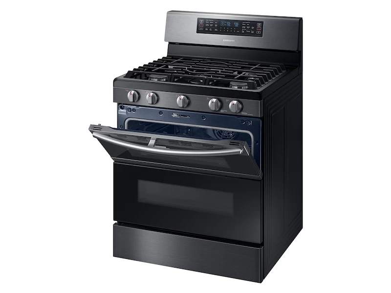 5.8 cu ft. Smart Freestanding Gas Range with Flex Duo & Dual Door NX58M6850SGAA