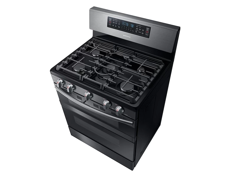5.8 cu ft. Smart Freestanding Gas Range with Flex Duo & Dual Door NX58M6850SGAA