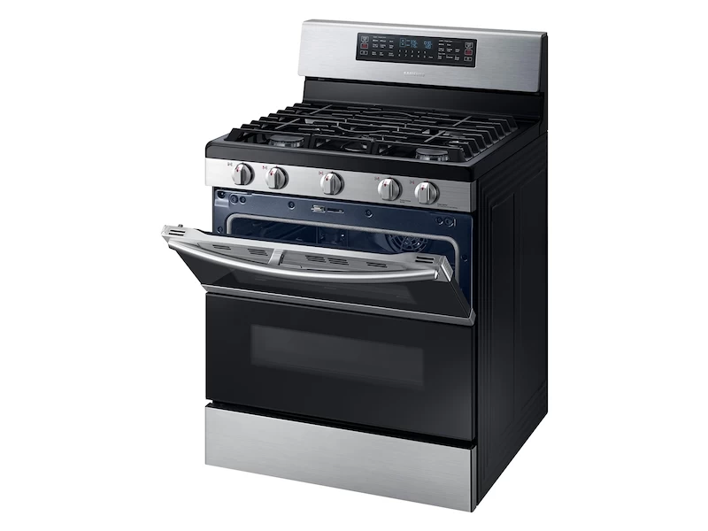 5.8 cu ft. Smart Freestanding Gas Range with Flex Duo & Dual Door NX58M6850SSAA