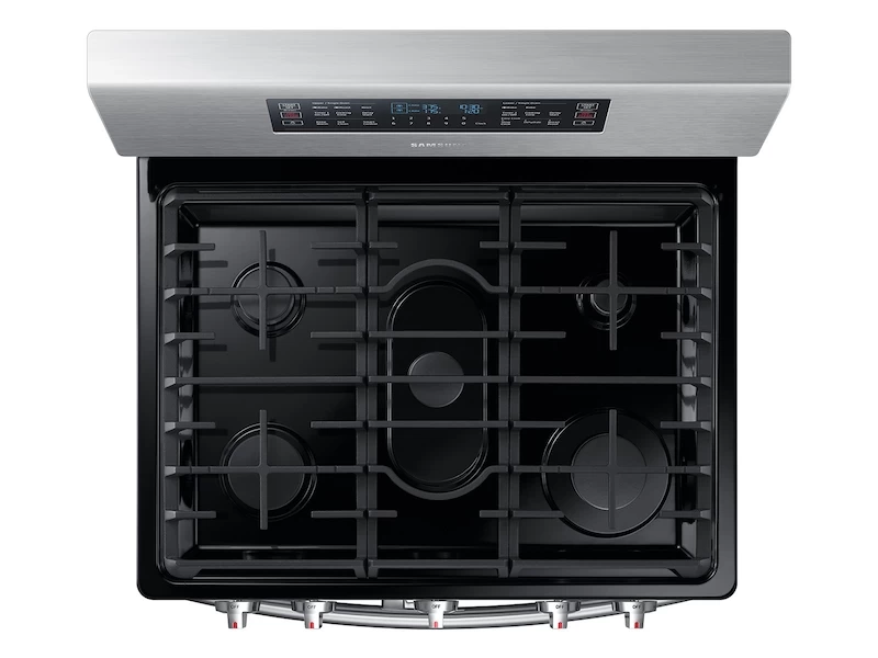5.8 cu ft. Smart Freestanding Gas Range with Flex Duo & Dual Door NX58M6850SSAA