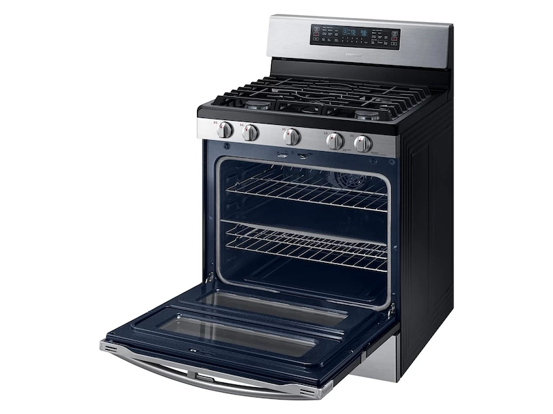 5.8 cu ft. Smart Freestanding Gas Range with Flex Duo & Dual Door NX58M6850SSAA