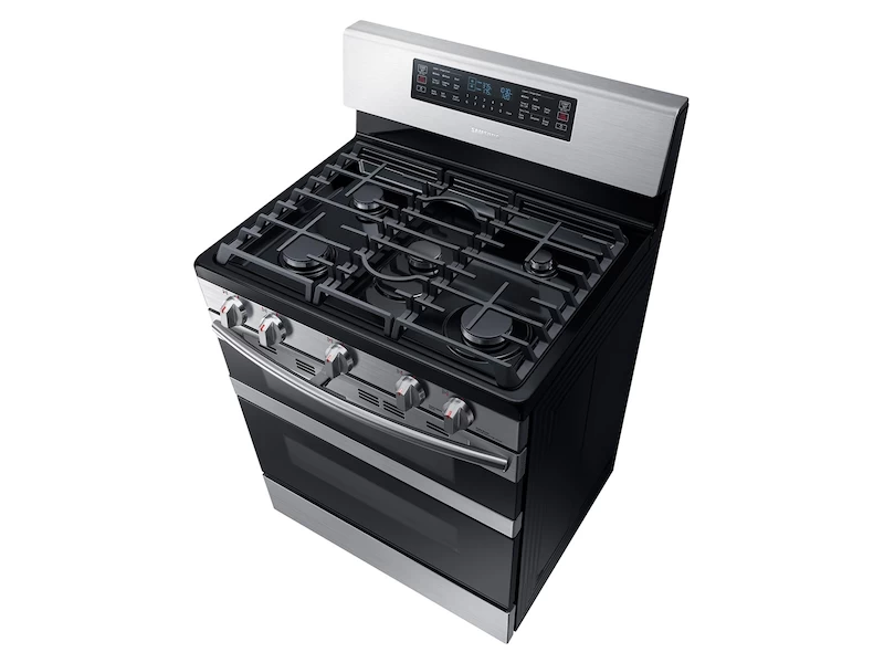 5.8 cu ft. Smart Freestanding Gas Range with Flex Duo & Dual Door NX58M6850SSAA