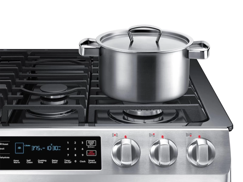 5.8 cu. ft. Slide-in Gas Range with Convection NX58M9420SSAA
