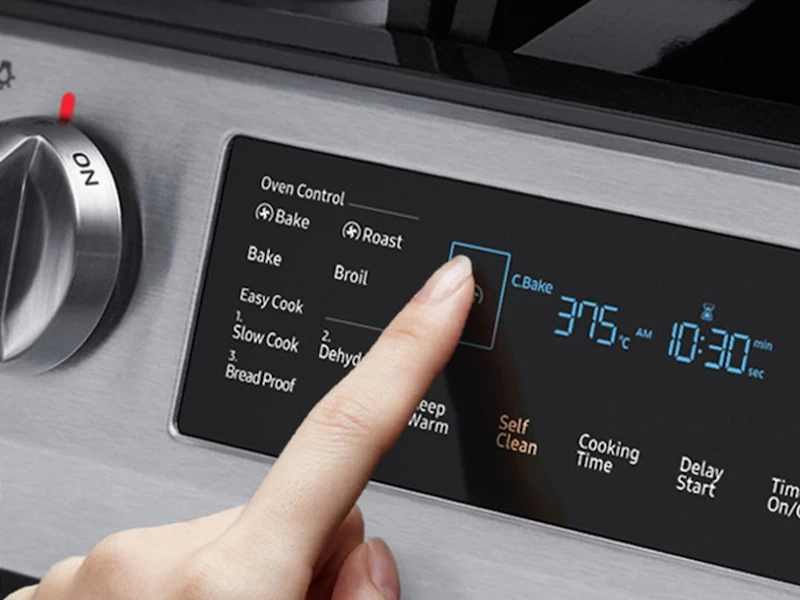5.8 cu. ft. Slide-in Gas Range with Convection NX58M9420SSAA